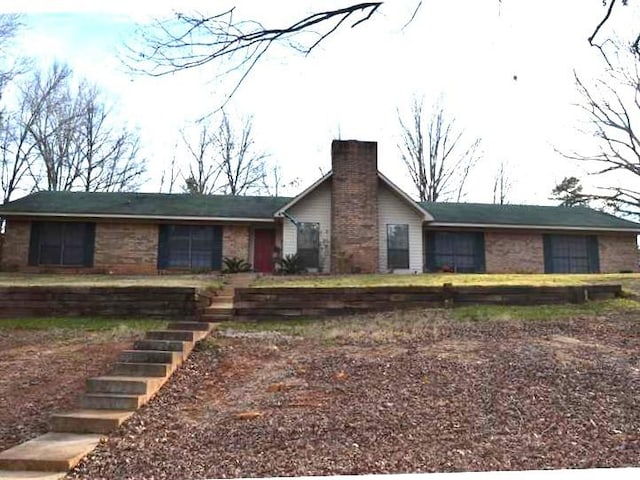 view of ranch-style home