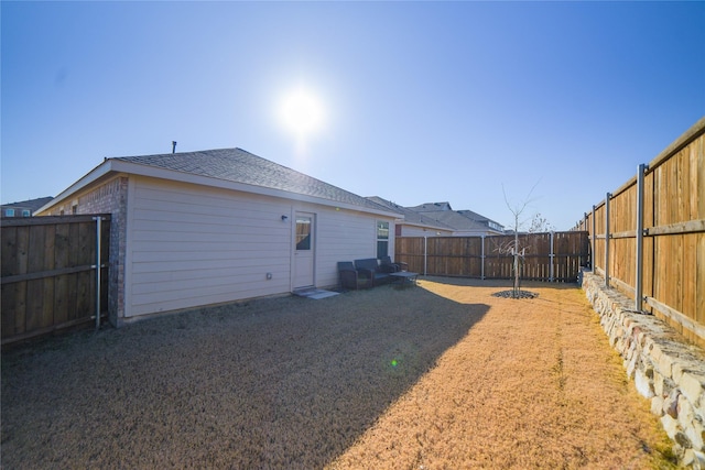 view of rear view of property