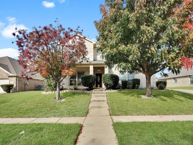 front of property featuring cooling unit