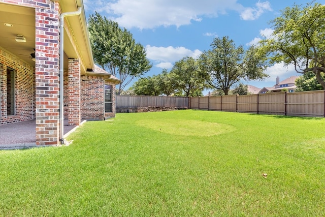 view of yard