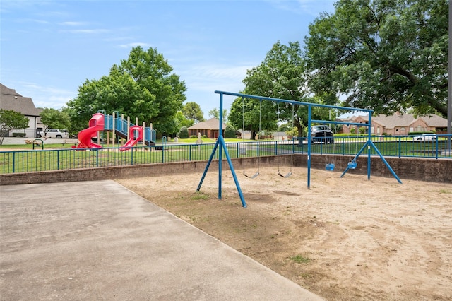 1417 Flying Jib Dr, Azle, TX 76020 - communal playground featuring fence