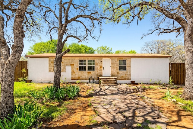 view of ranch-style home