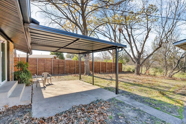 view of patio / terrace