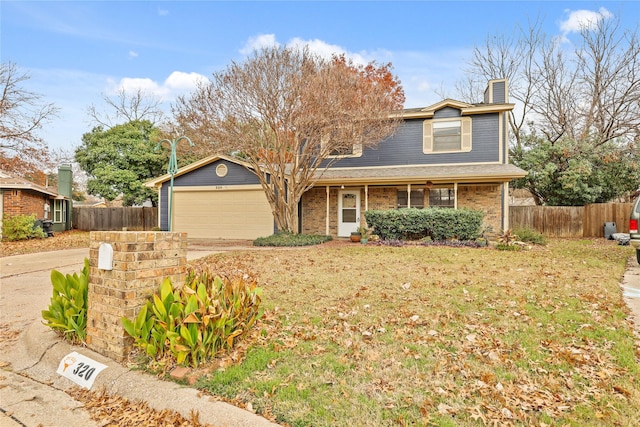 view of front of house featuring a front yard