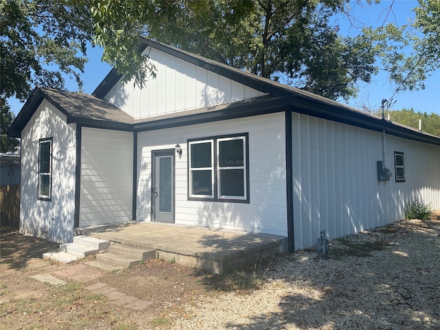 view of rear view of house