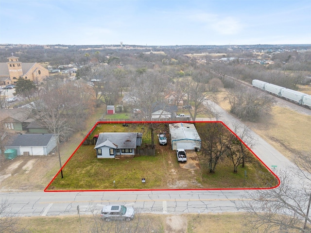 100 E Eldred St, Burleson, TX 76028 - aerial view