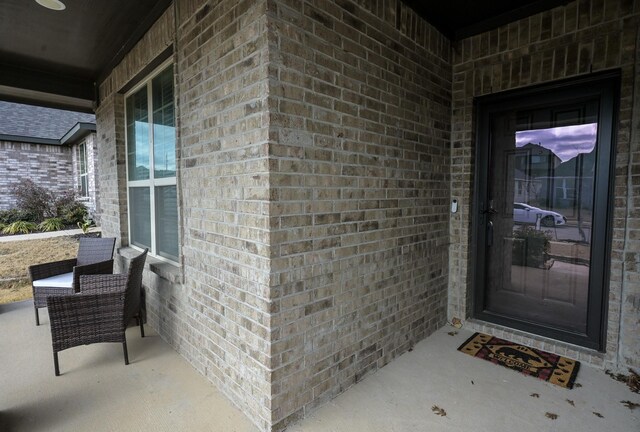 dining area featuring french doors