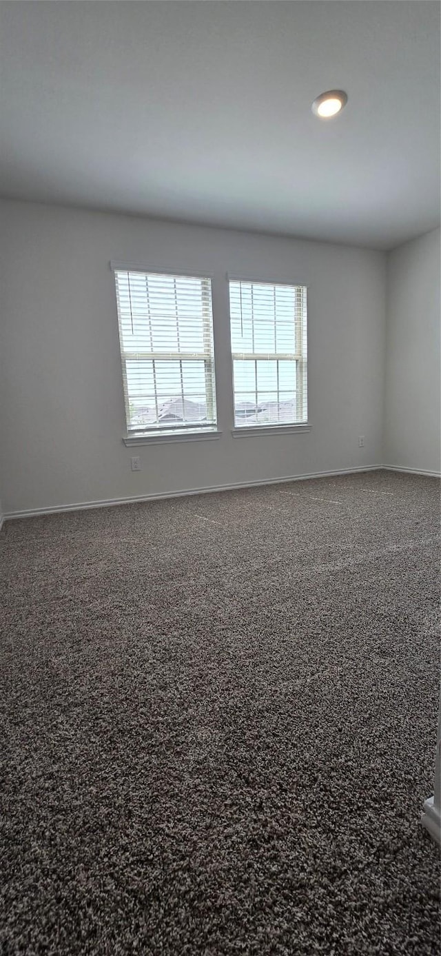 spare room with carpet flooring