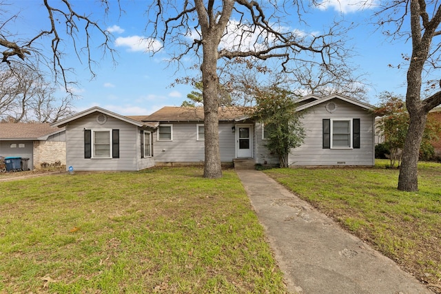 2325 Halbert St, Fort Worth, TX 76112 - single story home with a front lawn