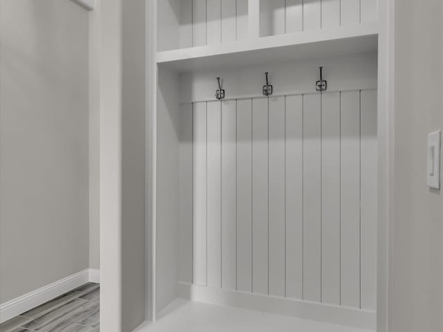 view of mudroom