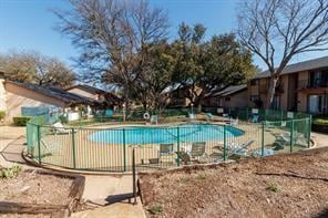 view of pool