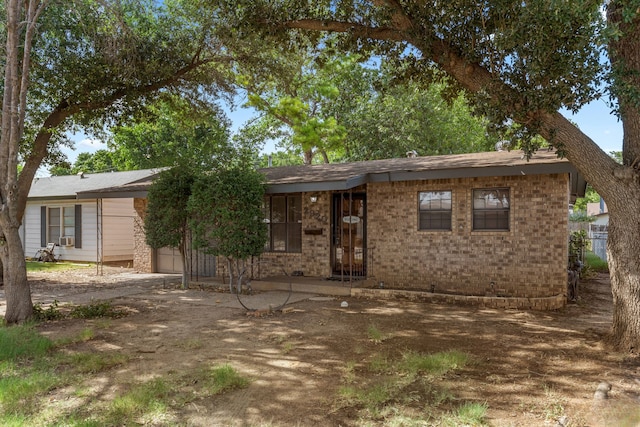 view of ranch-style house