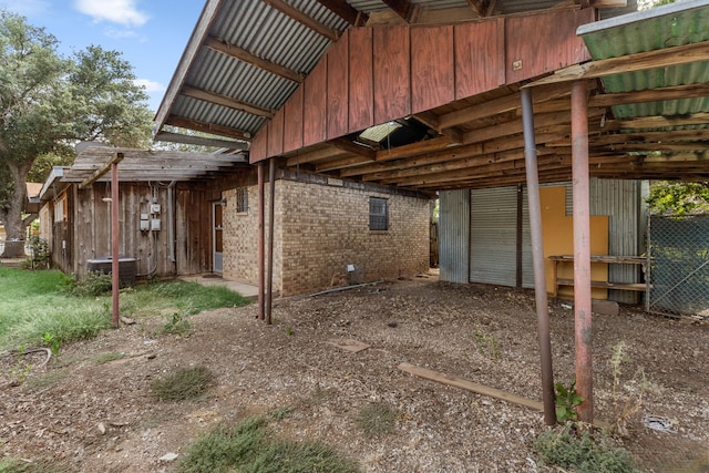 2920 Cunningham Dr, Wichita Falls, TX 76308 - view of home's exterior with an outbuilding