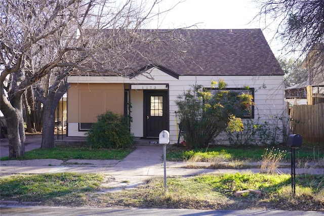 view of front facade