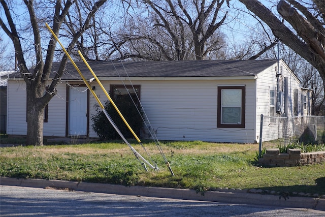 view of home's exterior