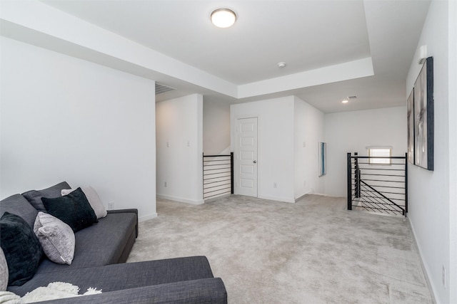 2000 Dappled Grey Ave, Aubrey, TX 76227 - bedroom featuring lofted ceiling, visible vents, light carpet, and baseboards