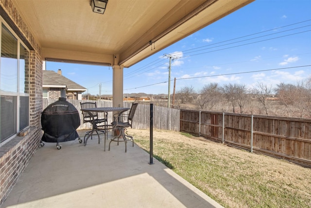 view of patio / terrace