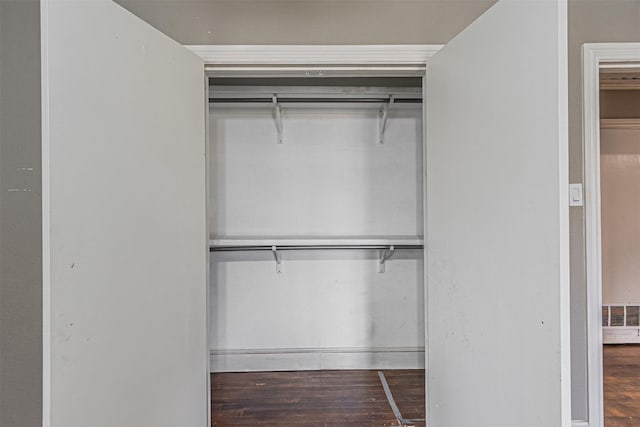 view of closet