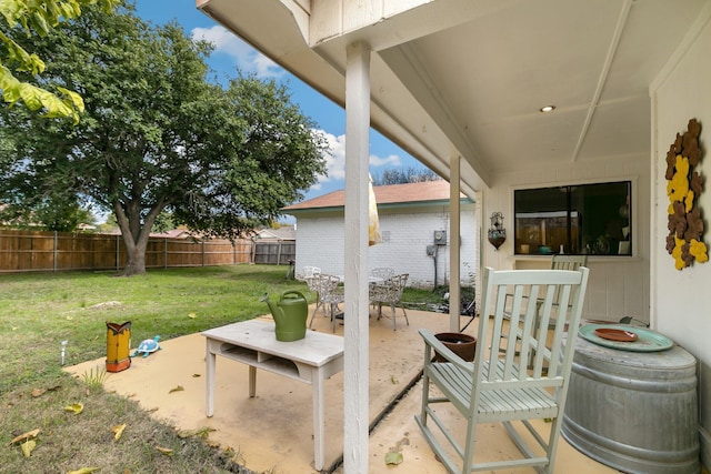 view of patio / terrace