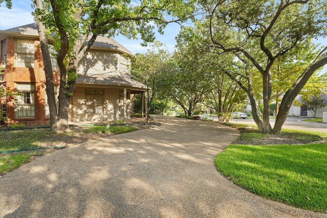 view of home's exterior