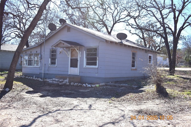 view of bungalow-style house