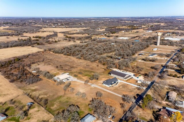 5621 County Road 803, Joshua, TX 76058 - aerial view of property and surrounding area with rural landscape and a desert landscape