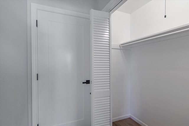 view of closet