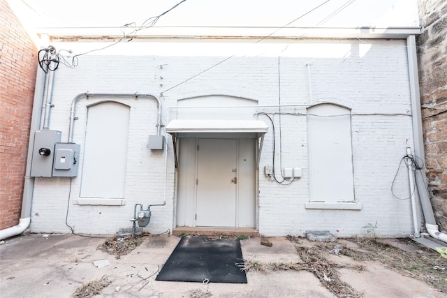 view of entrance to property