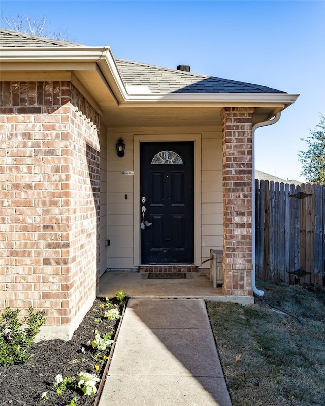 view of entrance to property