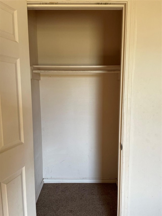 view of closet