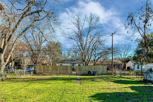 2842 Carlson Dr, Dallas, TX 75235 - view of yard