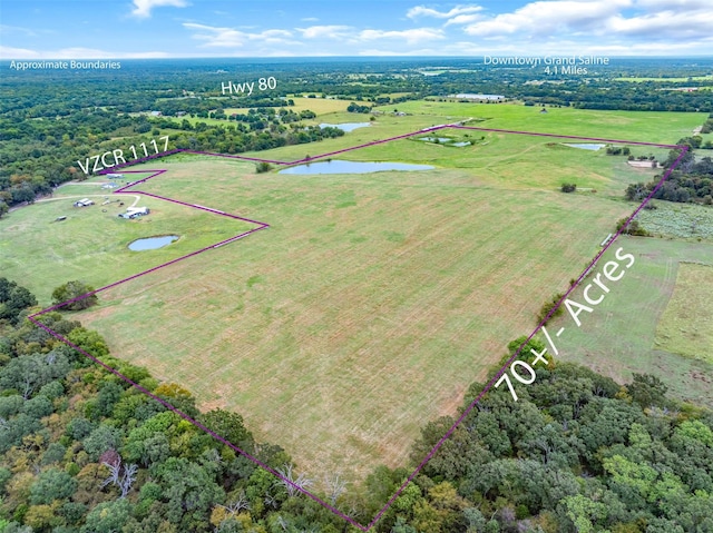 Listing photo 2 for TBD(70Acres) Vz County Road 1117, Grand Saline TX 75140