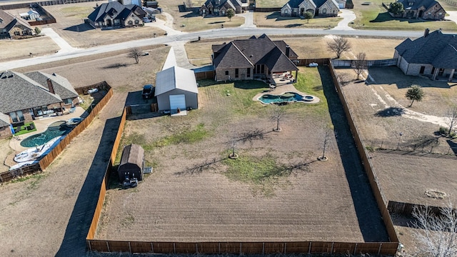 166 Cactus Dr, Decatur, TX 76234 - drone / aerial view featuring a residential view