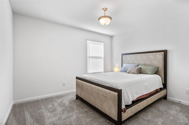 bedroom featuring carpet flooring