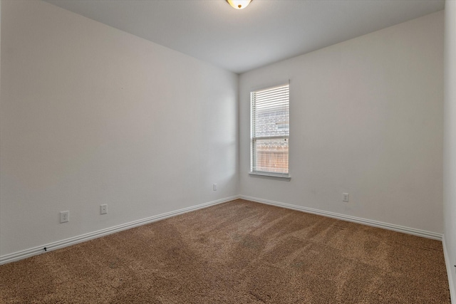 empty room featuring carpet floors