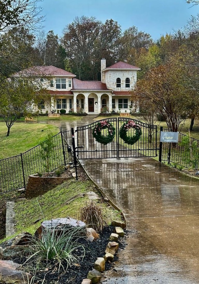 surrounding community featuring a yard