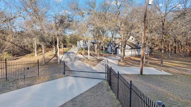 view of road