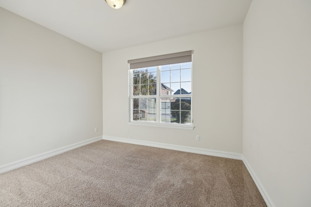 unfurnished room featuring carpet floors