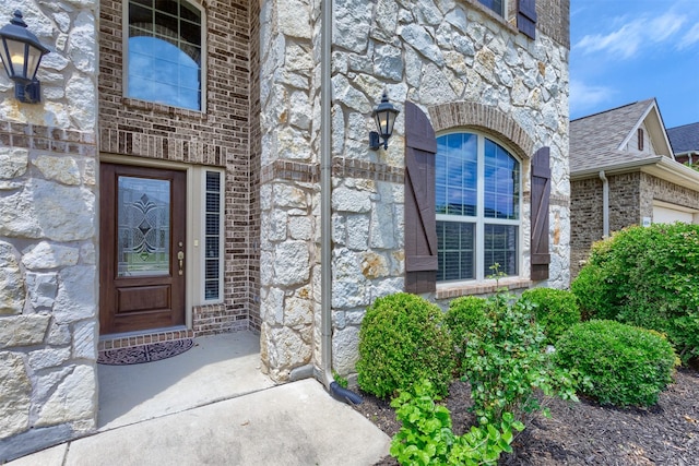 view of property entrance