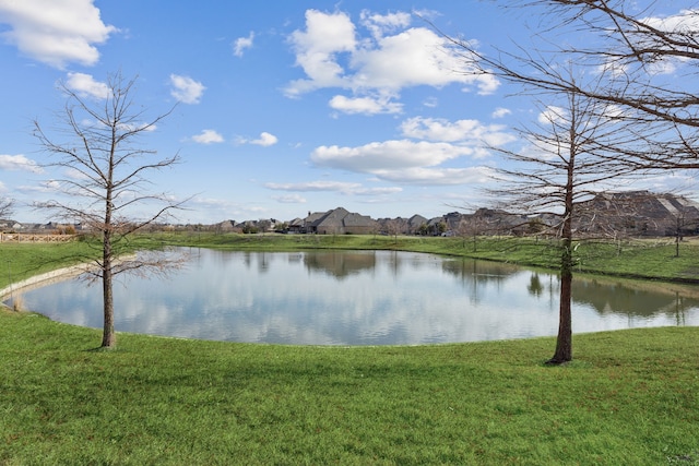 property view of water