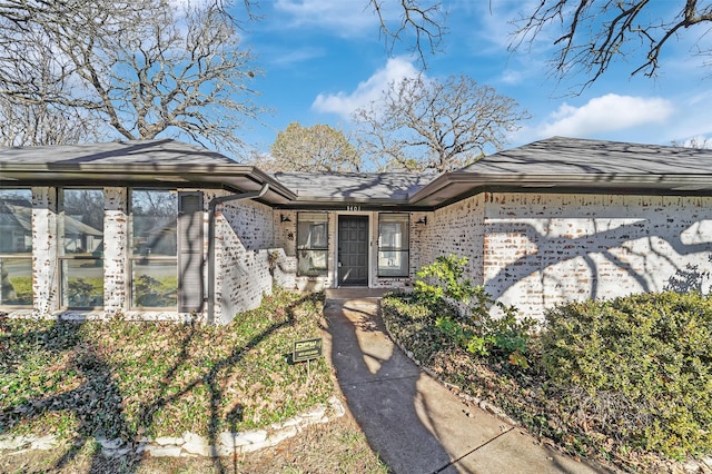 view of ranch-style house