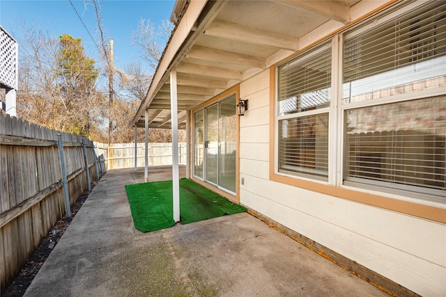 view of patio / terrace