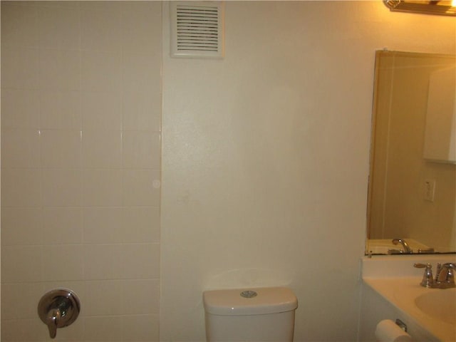 bathroom with toilet