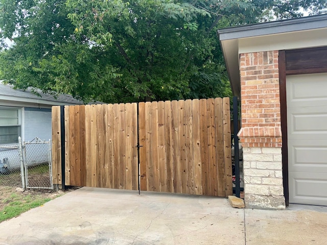 view of gate