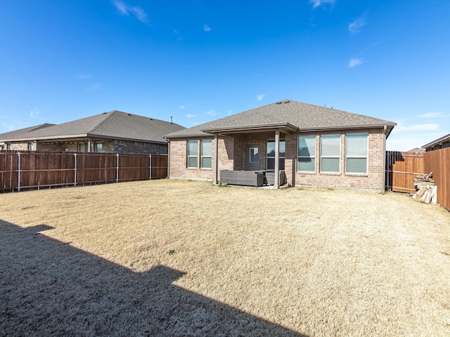 view of back of property