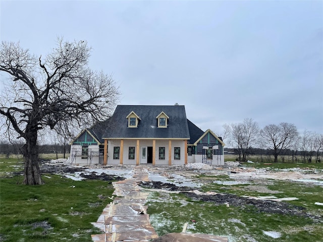 view of front of house with a porch