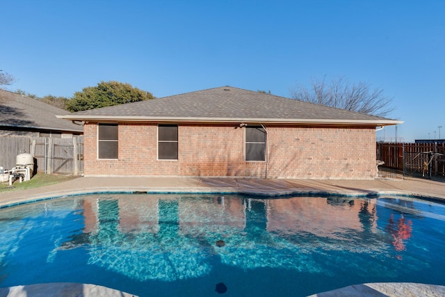 view of pool