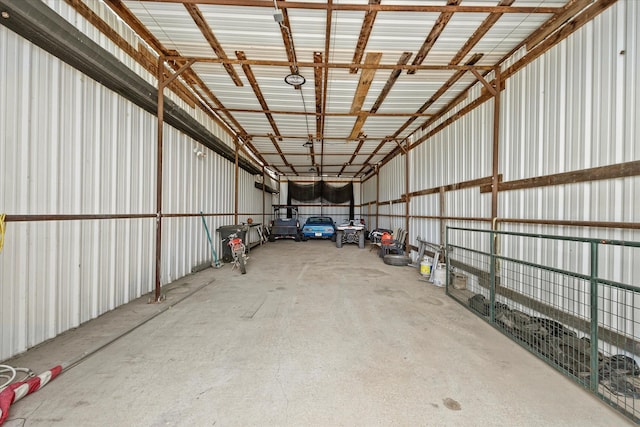 9557 Smith Rd, Royse City, TX 75189 - garage with metal wall