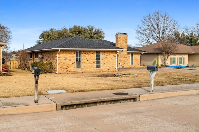 view of ranch-style house