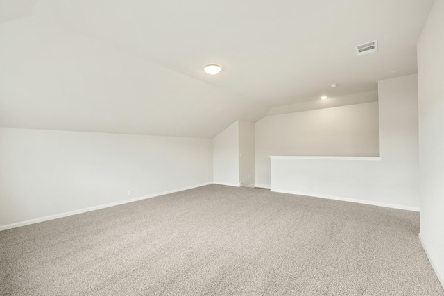 3219 Blossom Trl, Crandall, TX 75114 - additional living space featuring lofted ceiling, carpet flooring, and baseboards
